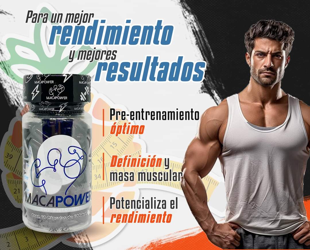 MacaPower Men’s Pre-Entreno