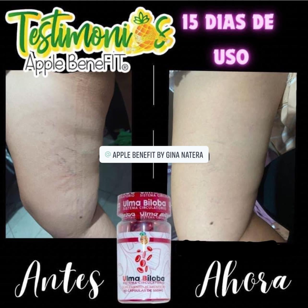 Ulma biloba capsulas