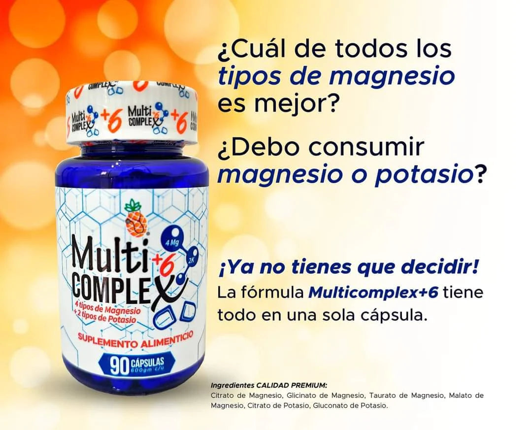 Multicomplex +6 Potasio y Magnesio