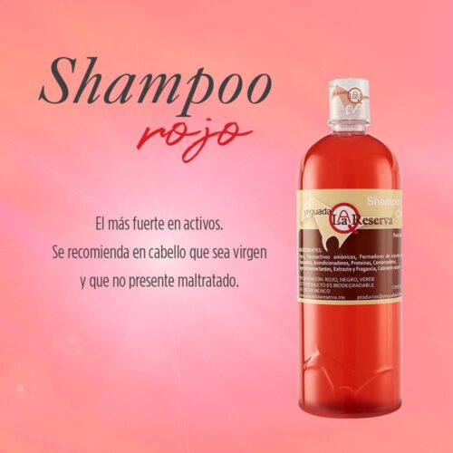 Shampoo Yeguada Rojo